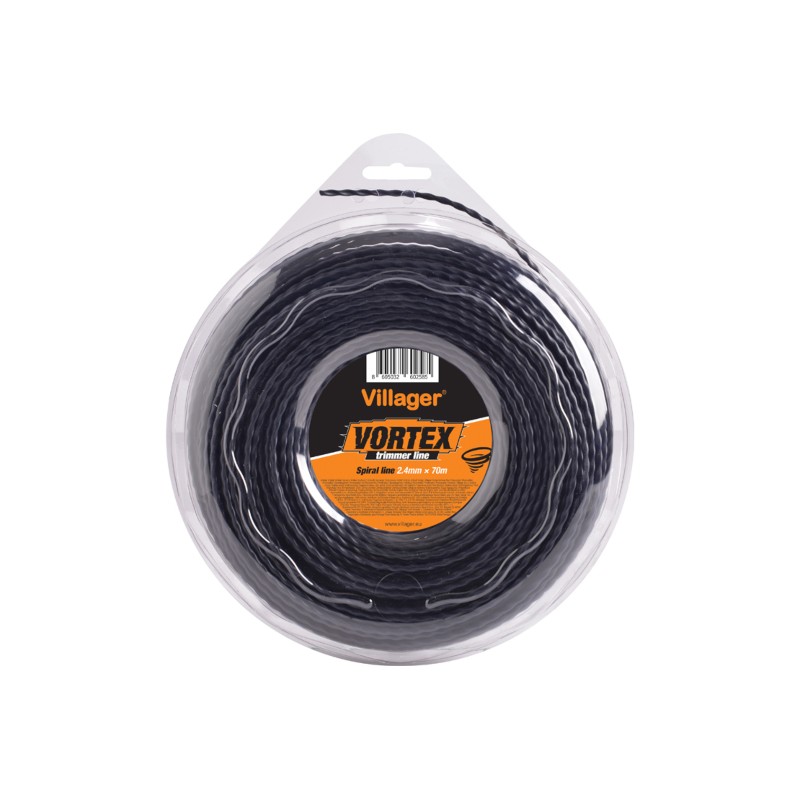 038190 VILLAGER Fir nailon Vortex spiralat pentru motocoase,2.4mm,347m