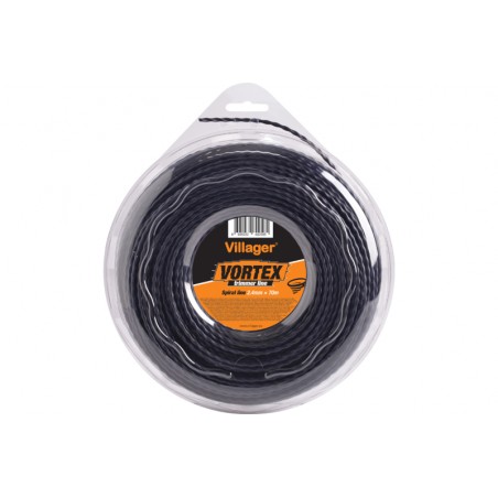038190 VILLAGER Fir nailon Vortex spiralat pentru motocoase,2.4mm,347m