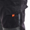YT-80182 YATO Pantaloni de lucru, marime S, culoare negru, 9 buzunare.