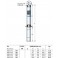 Pompe submersibile de 4" 4SR1m Pedrollo