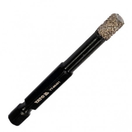 YT-60402 YATO Burghiu diamantat 8 mm, hexagon 1/4", pentru ceramica.