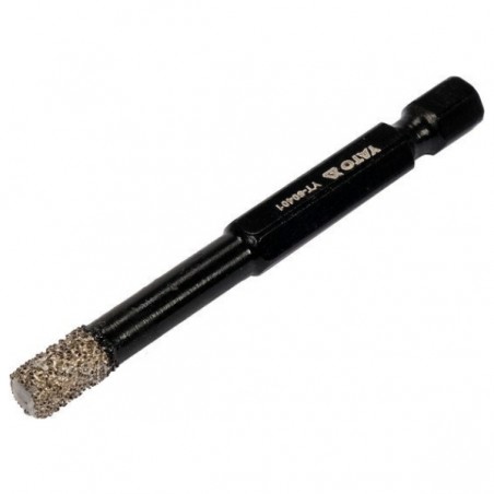 YT-60402 YATO Burghiu diamantat 8 mm, hexagon 1/4", pentru ceramica.