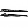YT-33922 YATO 2 lame fierastrau sabie, 150 mm, pas dinte 6 TPI, lemn.