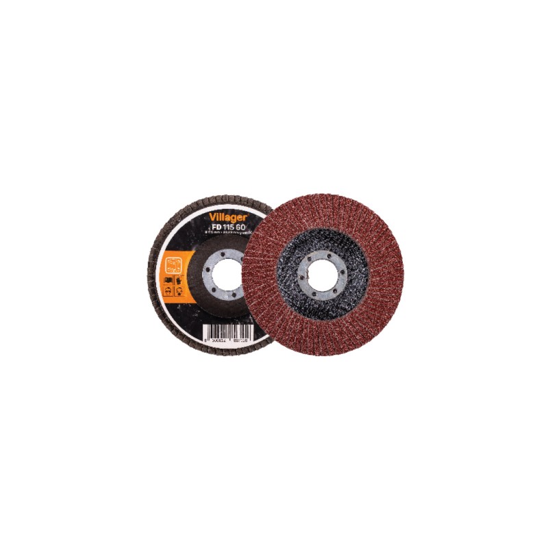 062724 VILLAGER Disc lamelar FD 125/60, 125x22.23mm, granulatie 60