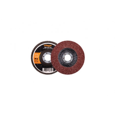 062724 VILLAGER Disc lamelar FD 125/60, 125x22.23mm, granulatie 60