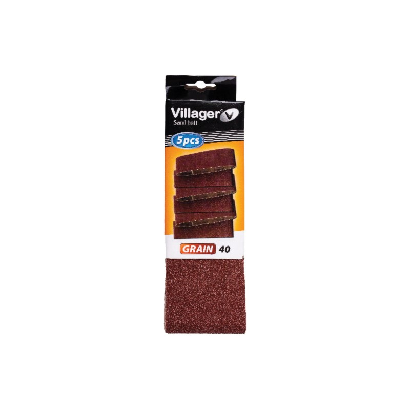 011627 VILLAGER Set hartie abraziva VLN 2101, 75x533mm, granulatie 60
