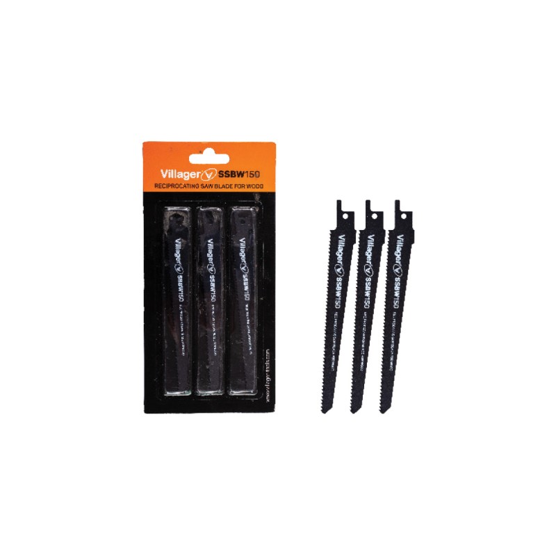 041821 VILLAGER Set lame fierastrau sabie pentru taiat metal, 150mm