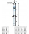 Pompe submersibile de 4" 4SR6 Pedrollo