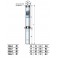 Pompe submersibile de 4" 4SR8m Pedrollo