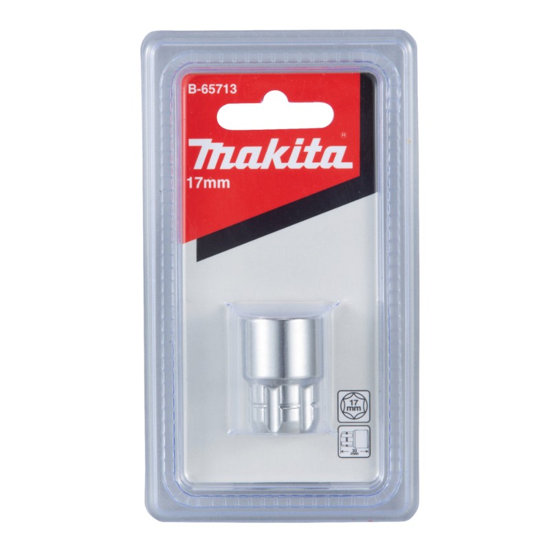 B-65713 MAKITA Cheie tubulara 17x33mm, prindere 6-GL
