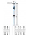 Pompe submersibile de 4" 4SR8 Pedrollo