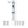 Pompe submersibile de 4" 4SR10m Pedrollo