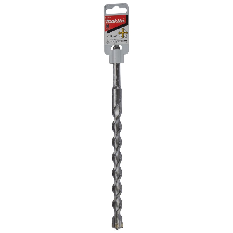 B-62876 MAKITA Burghiu beton AVENGER 4CUT, SDS-Plus, 16x260x200mm