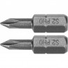 YT-77870 YATO Set 2 biti cruce PH0, prindere hexagonala 1/4".