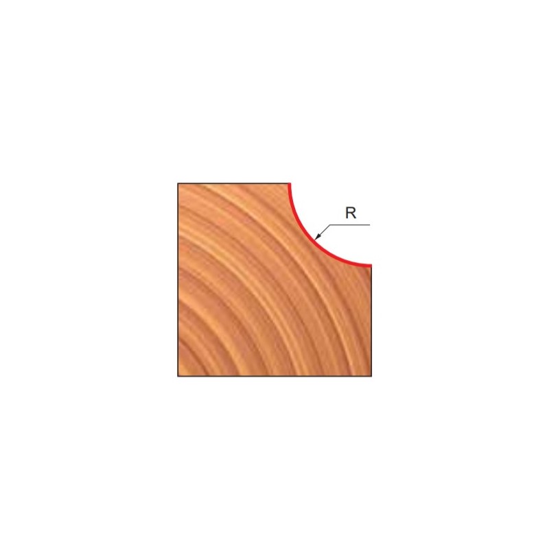 30-10608P FREUD Freza 38.1 mm profilata convex,rulment copier inferior