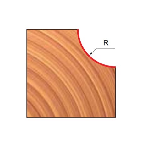 30-10608P FREUD Freza 38.1 mm profilata convex,rulment copier inferior