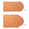82-10608P FREUD Freza profilata 1/2 concav, diametru taiere 25.4 mm.