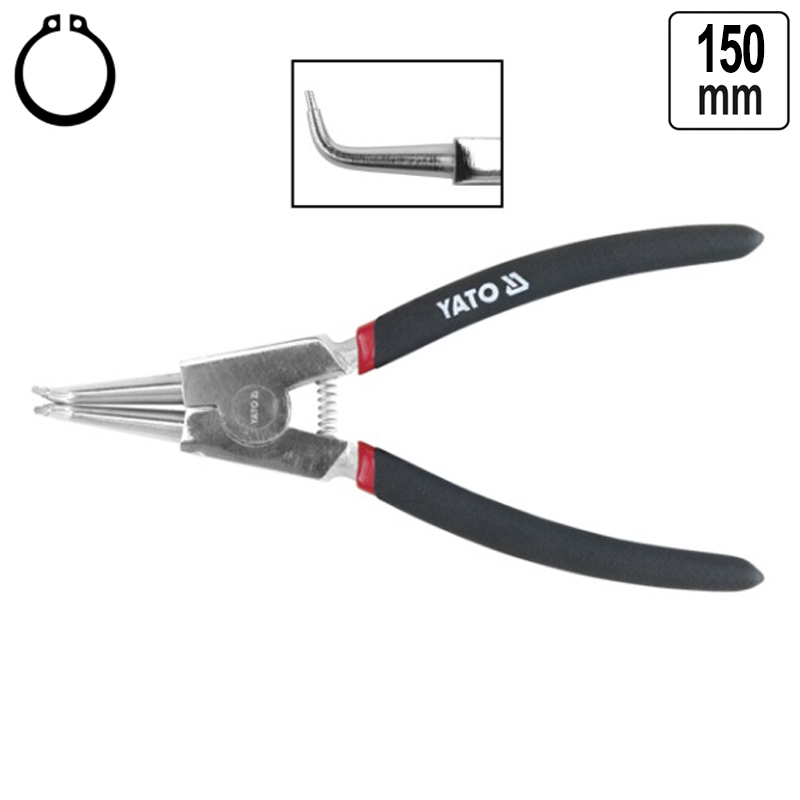 YT-2141 Cleste seger exterior pentru departat varf indoit 150mm YATO