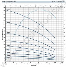 Pompe submersibile de 4" cu motor Franklin 4SR6 Pedrollo