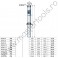 Pompe submersibile de 4" cu motor Franklin 4SR6 Pedrollo