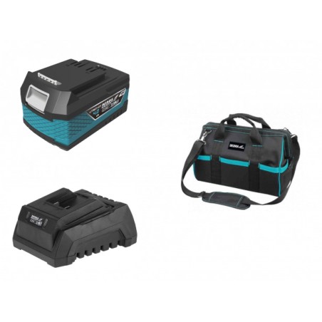 DED7047 DEDRA Ciocan rotopercutor, cu acumulator 4Ah si incarcator 60W