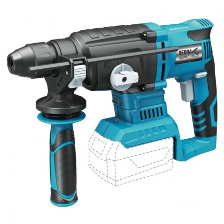 DED7149 DEDRA Ciocan rotopercutor, 2 acumulatori 4Ah, incarcator 125W