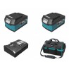 DED7149 DEDRA Ciocan rotopercutor, 2 acumulatori 4Ah, incarcator 125W