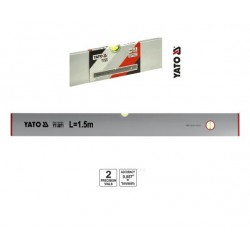YT-3071 Dreptar din aluminiu cu 2 bule 1500mm YATO