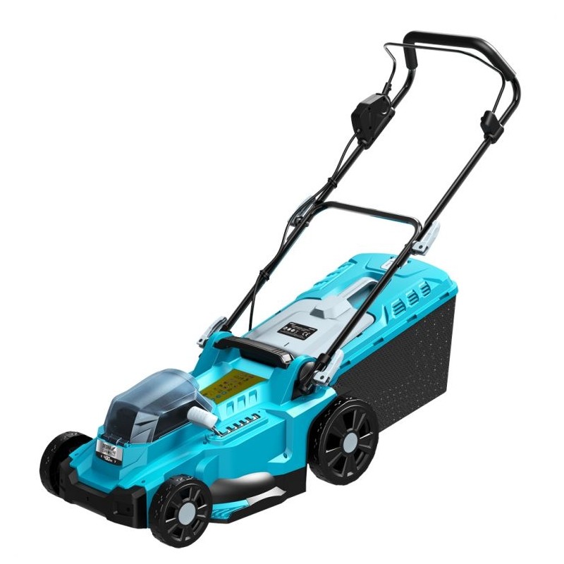 DED7197V DEDRA Masina de tuns iarba, 2 acumulatori 4Ah, incarcator 60W