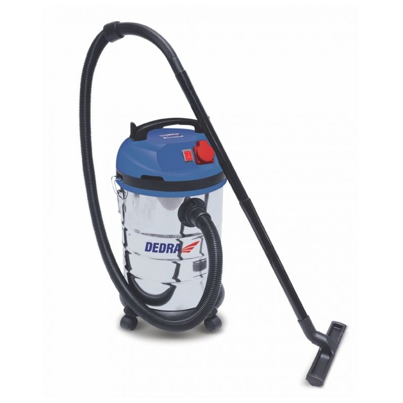 DED6600 DEDRA Aspirator umed-uscat pentru atelier, 1400W, rezervor 30L