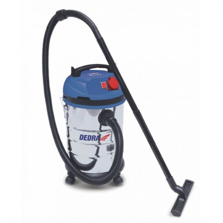 DED6600 DEDRA Aspirator umed-uscat pentru atelier, 1400W, rezervor 30L