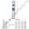 Pompe submersibile de 6" 6SR12 Pedrollo