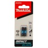 B-63703 MAKITA Set 2 biti Impact Black T40x25mm, prindere hexagon 1/4"