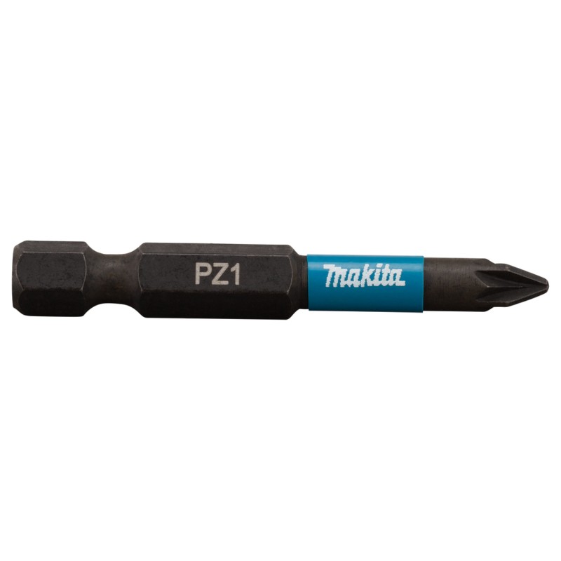 B-63747 MAKITA Set 2 biti Impact Black PZ1x50mm, prindere hexagon 1/4"