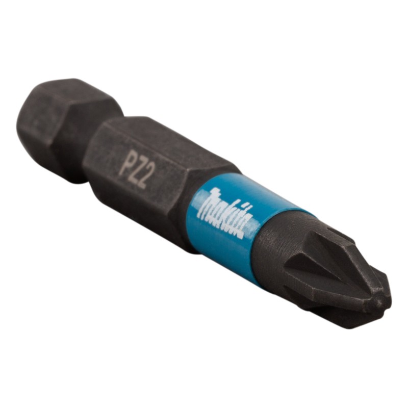 B-63753 MAKITA Set 2 biti Impact Black PZ2x50mm, prindere hexagon 1/4"