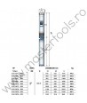 Pompe submersibile de 6" 6SR18 Pedrollo