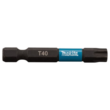 B-63812 MAKITA Set 2 biti Impact Black T40x50mm, prindere hexagon 1/4"