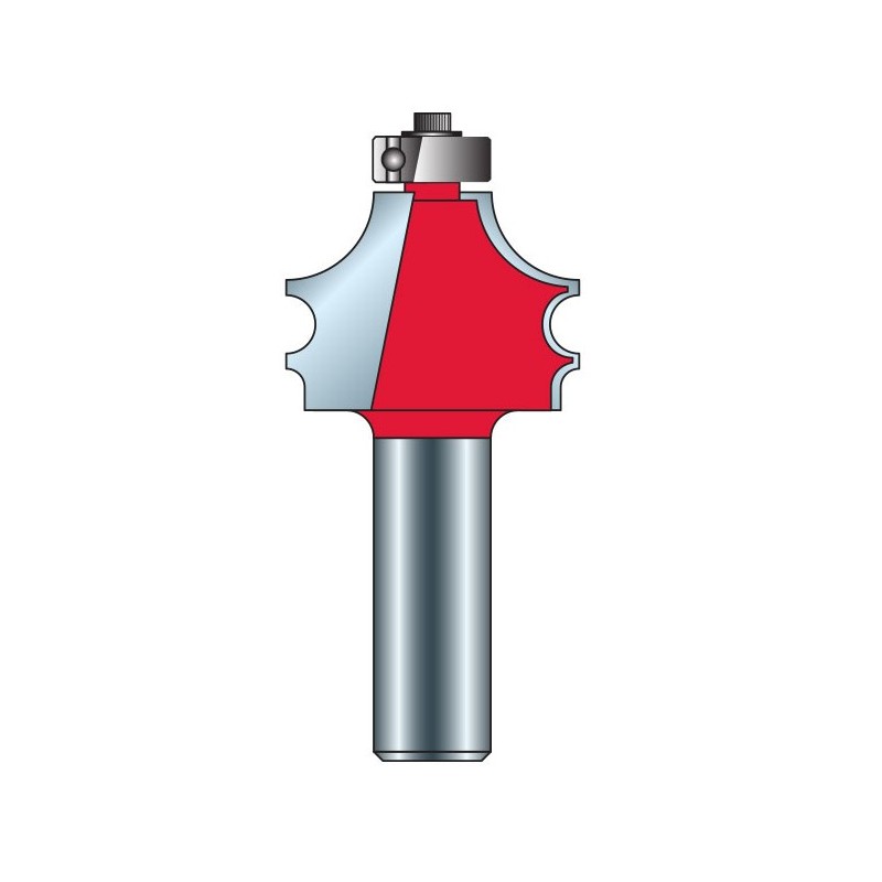 99-PK312P FREUD Freza 31.8 mm, coada 12 mm, pentru ornamente.