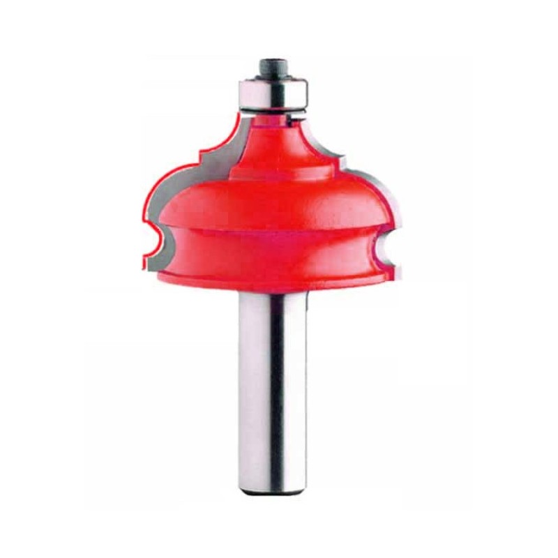 99-00812P FREUD Freza 44.4 mm, coada 12 mm, pentru ornamente.