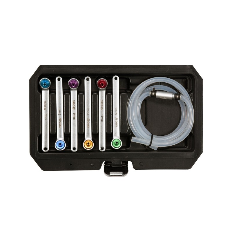 YT-06834 YATO Set chei schimbare lichid de frana 7-12 mm, 7 piese.