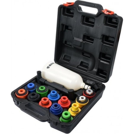 YT-06919 YATO Set palnie completare ulei cu adaptoare, 15 piese