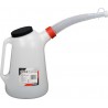 YT-06985 YATO Recipient ulei, capacitate 5 L, cu gat flexibil.