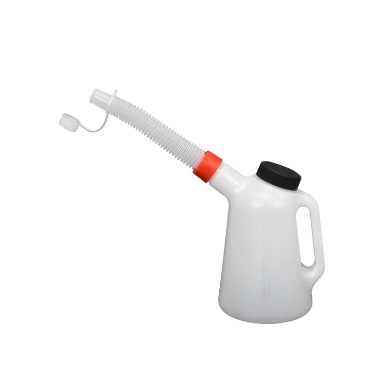 YT-06985 YATO Recipient ulei, capacitate 5 L, cu gat flexibil.