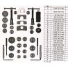 Set de separatoare manuale pentru etrier frana YATO YT-06822