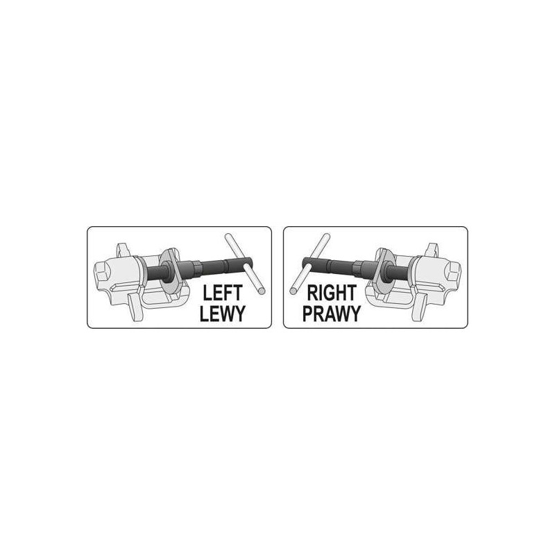 Set de separatoare manuale pentru etrier frana YATO YT-06822