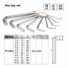 YT-0504 Yato 10 chei imbus locas hexagonal tip L dimensiuni 1.5-10 mm