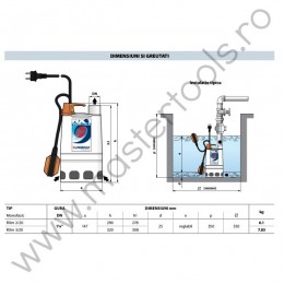 Pompe submersibile RXm Vortex Pedrollo