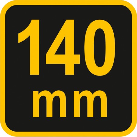 35210 VOREL Ac de trasat pe metal, lungime 140 mm