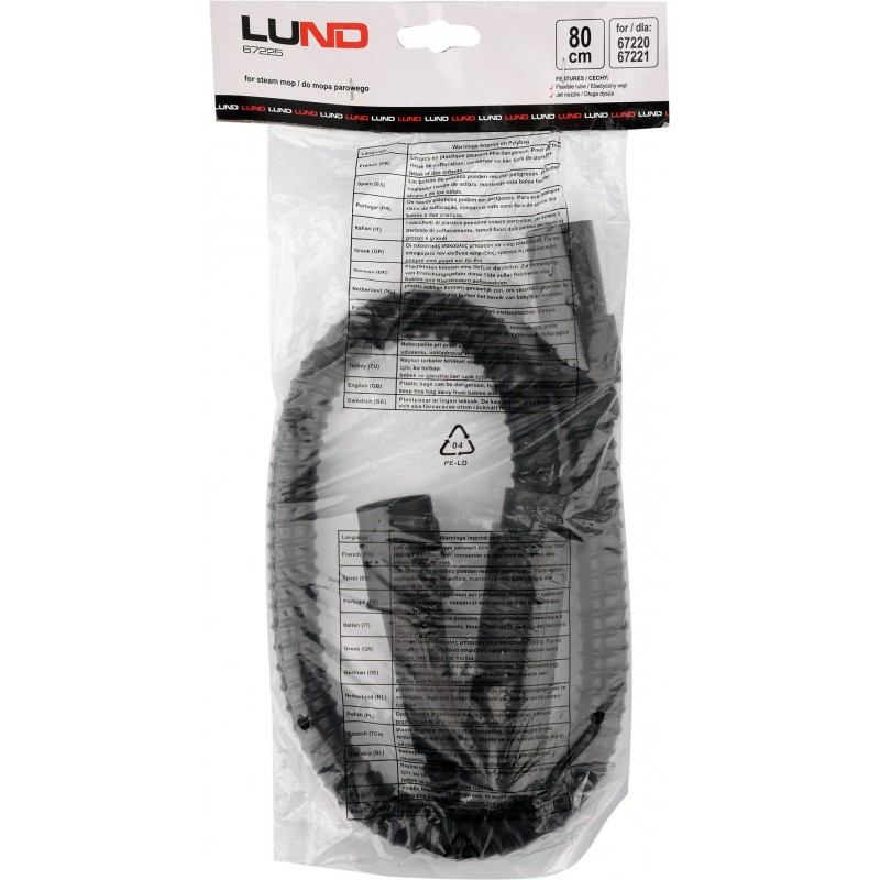 67225 LUND Furtun si duza 80 cm pentru aspiratoarele 67220,67221