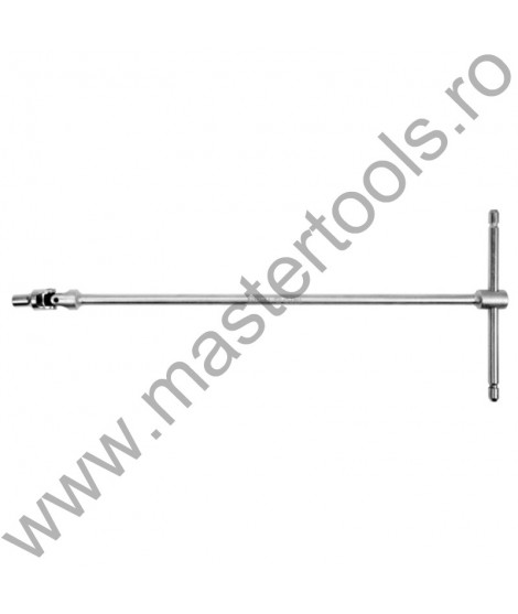 YT-15272 YATO Cheie tubulara hexagonala 7 mm T, articulatie cardanica